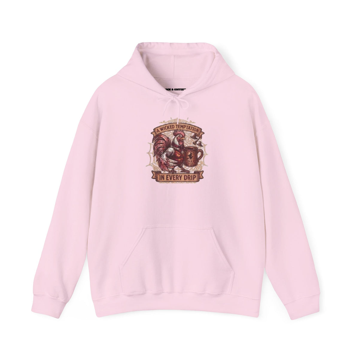 Hoodie for the Wicked — "who loves Every Drip" Barista Coffee Sweatshirt