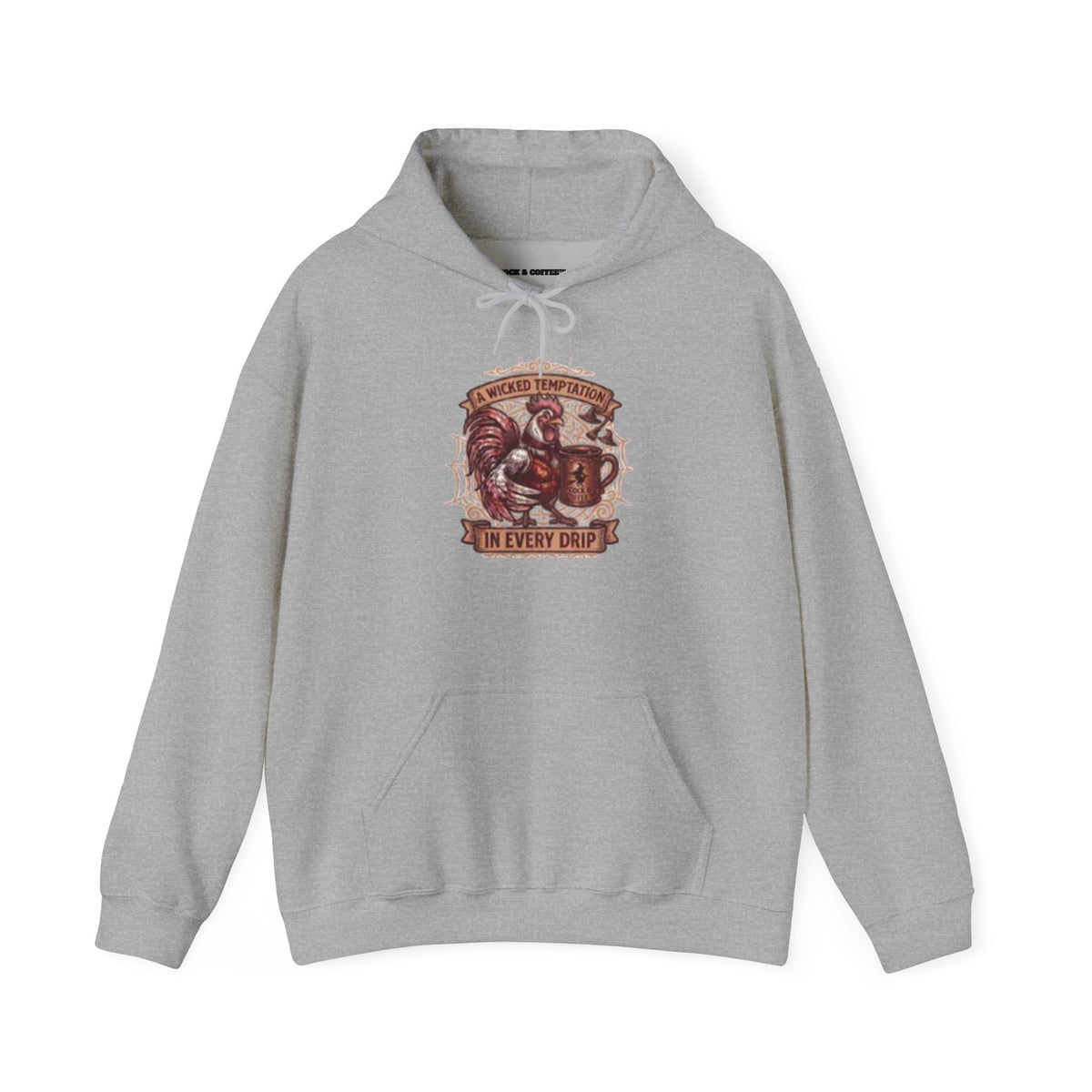 Hoodie for the Wicked — "who loves Every Drip" Barista Coffee Sweatshirt
