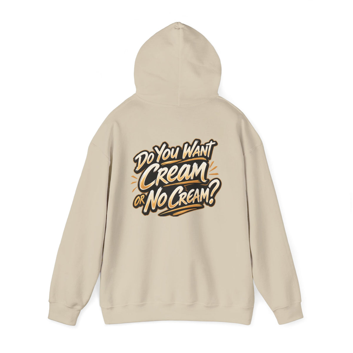 Cock & Coffee Hoodie — Rooster Coffee Graphic Hoodie (Do You Want Cream or No Cream?)