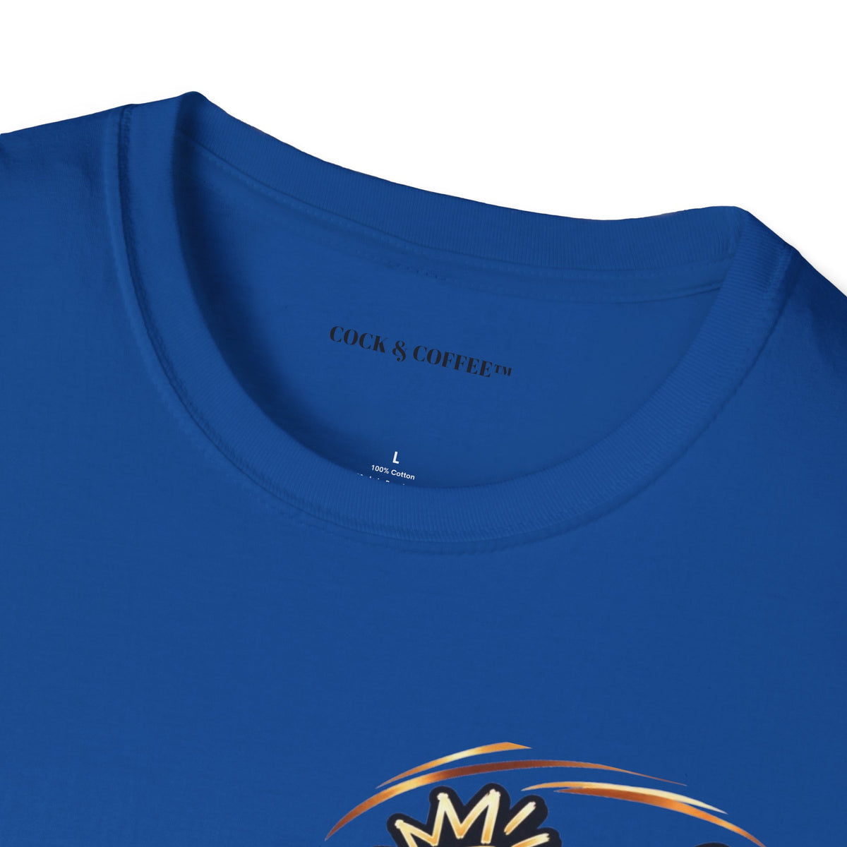 Cock & Coffee Graphic T-Shirt — Retro Coffee Lover Tee