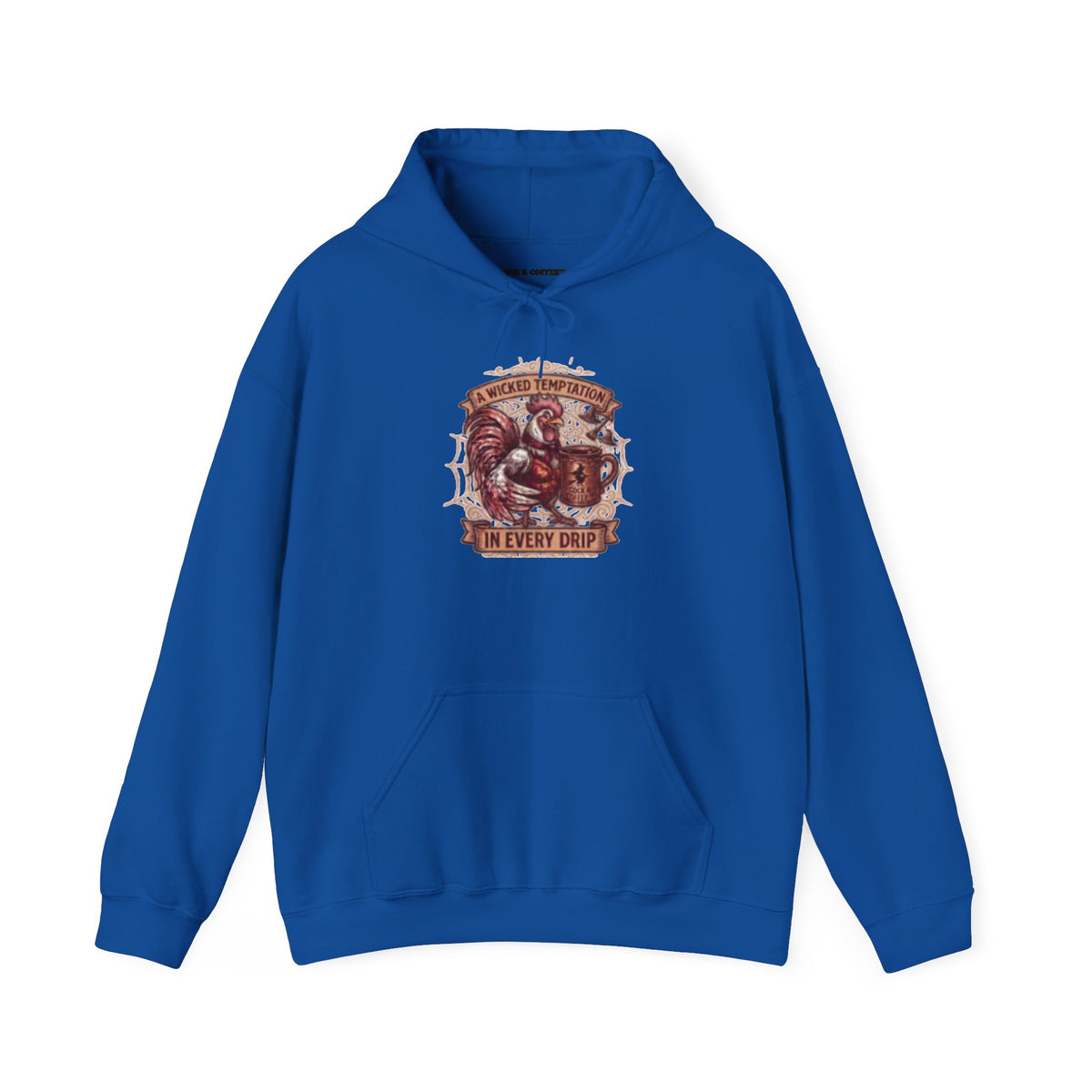 Hoodie for the Wicked — "who loves Every Drip" Barista Coffee Sweatshirt