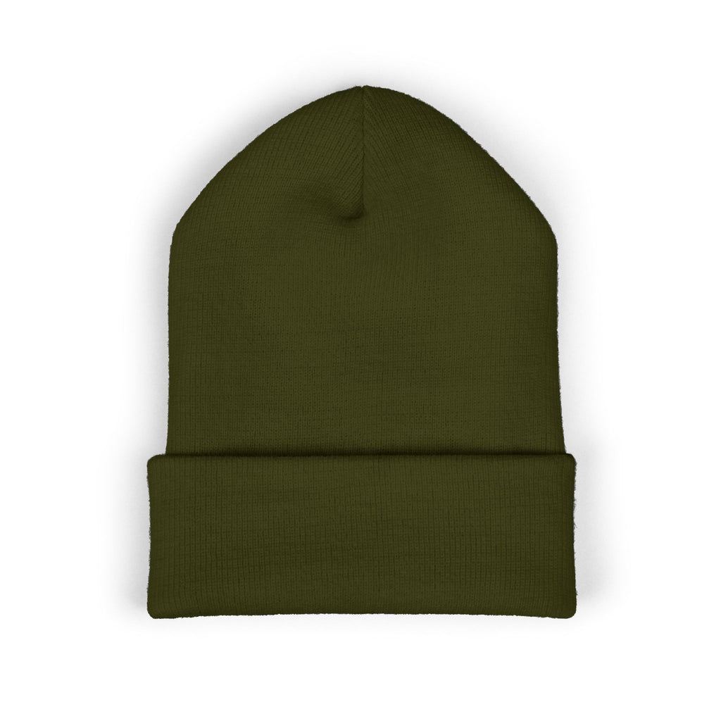 Embroidered "Stay Gold" Cuffed Beanie — Cozy Winter Hat
