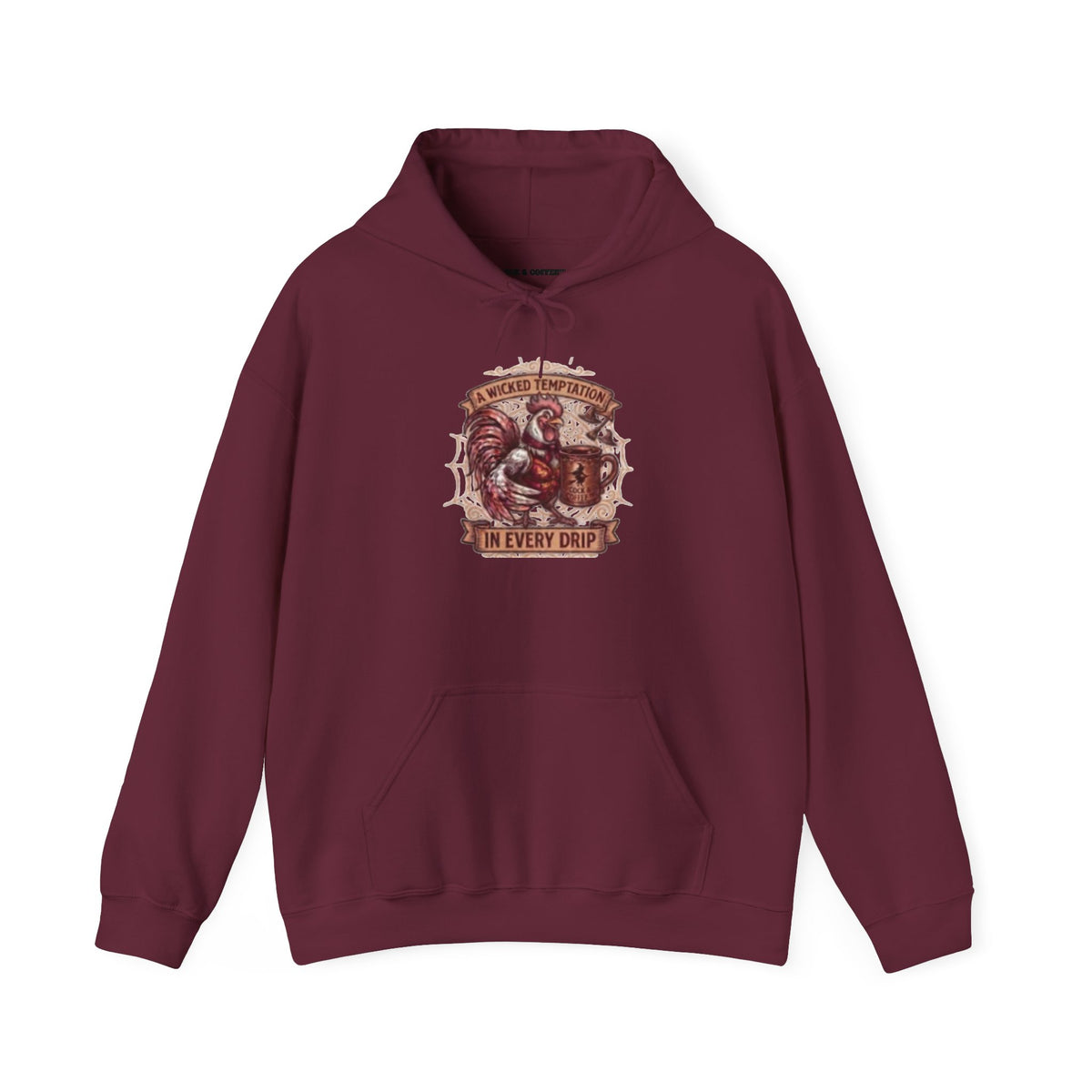 Hoodie for the Wicked — "who loves Every Drip" Barista Coffee Sweatshirt
