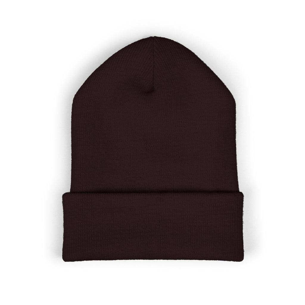 Embroidered 'Please Don't Slurp' Cuffed Beanie