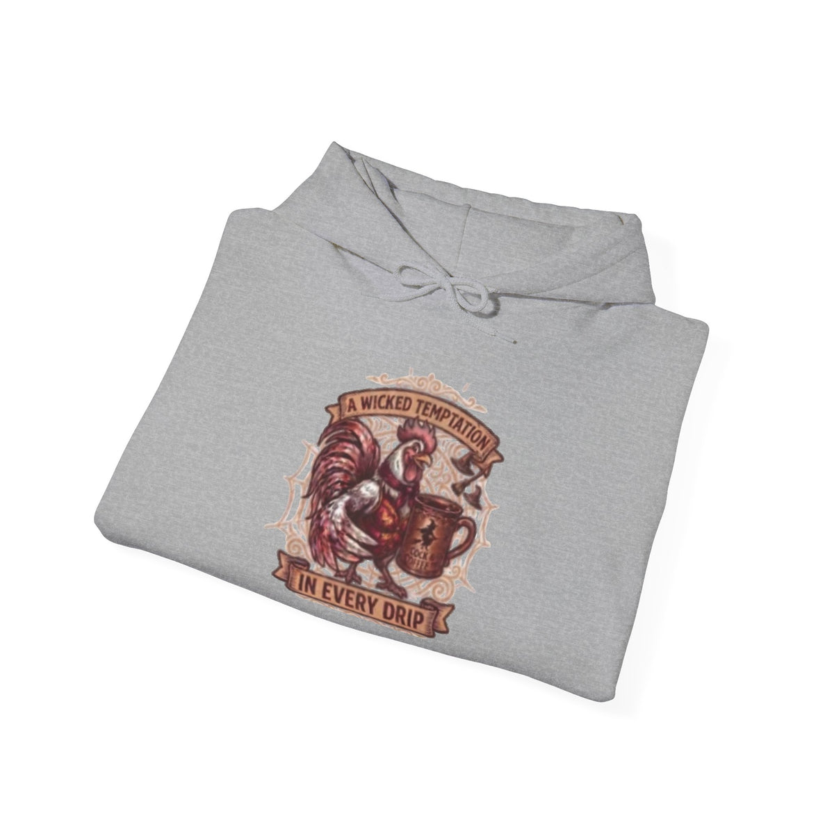 Hoodie for the Wicked — "who loves Every Drip" Barista Coffee Sweatshirt