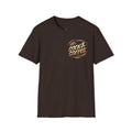 Cock & Coffee Graphic T-Shirt — Retro Coffee Lover Tee