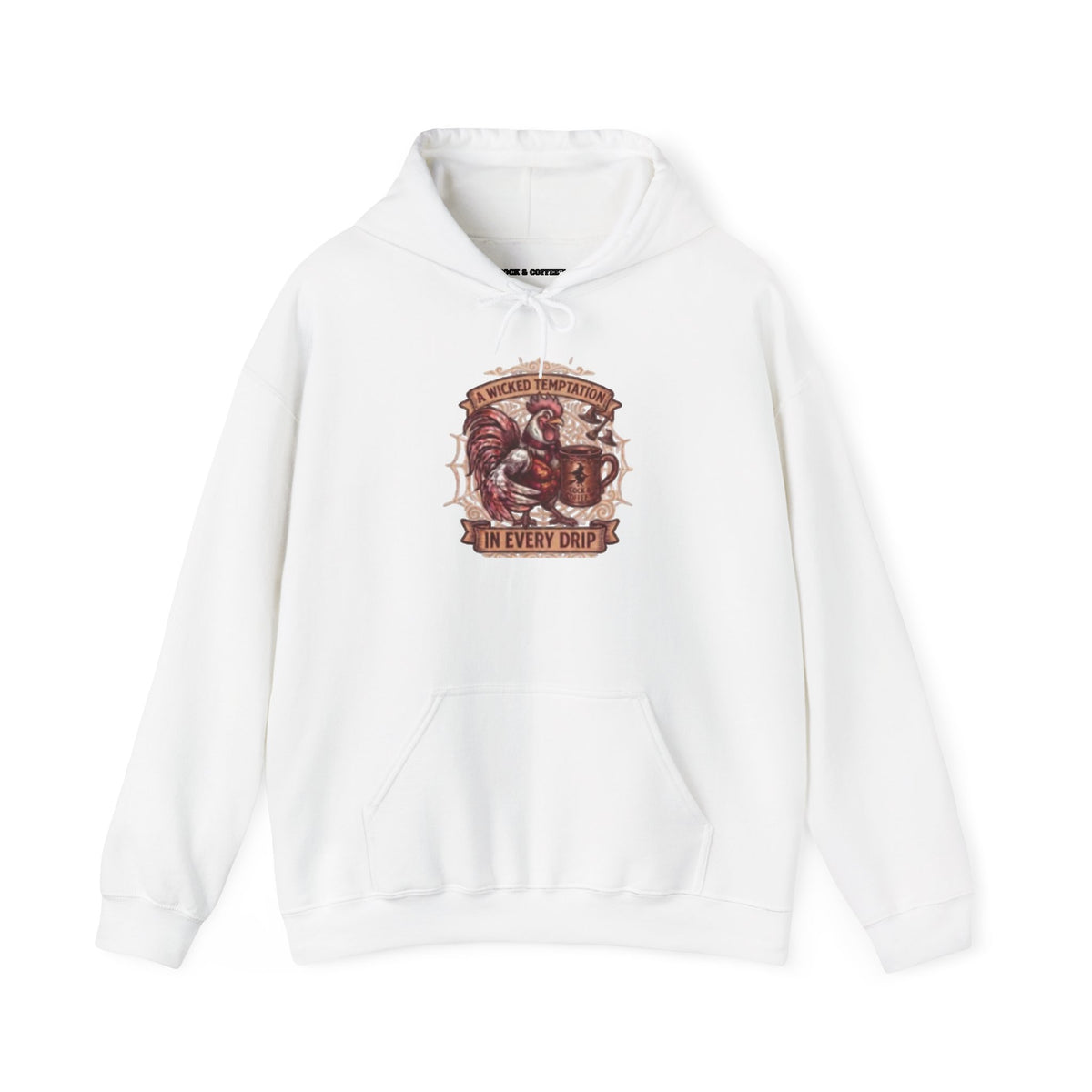 Hoodie for the Wicked — "who loves Every Drip" Barista Coffee Sweatshirt