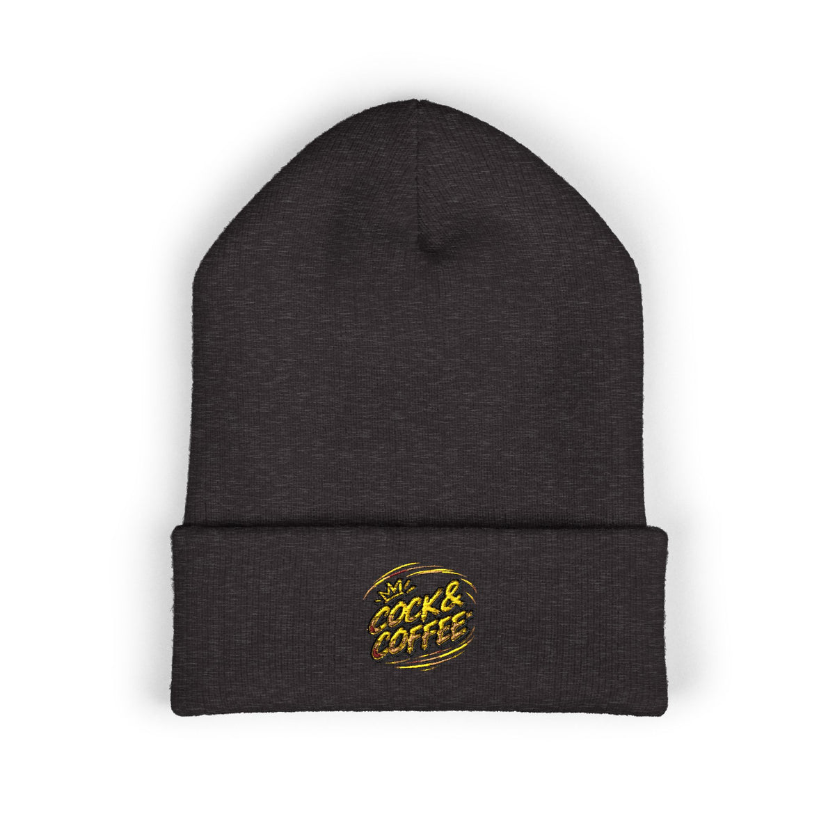 Embroidered "Stay Gold" Cuffed Beanie — Cozy Winter Hat