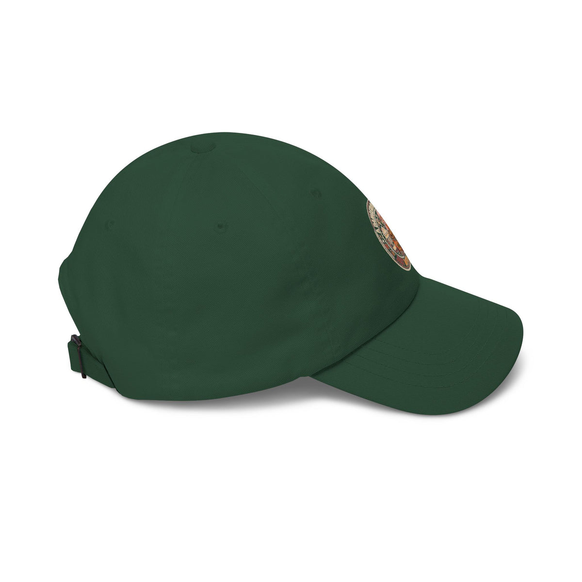 Camo Dad Cap with Vintage Hunting Patch