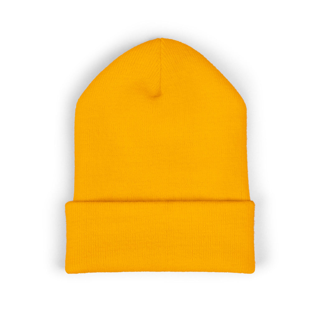 Embroidered "Stay Gold" Cuffed Beanie — Cozy Winter Hat
