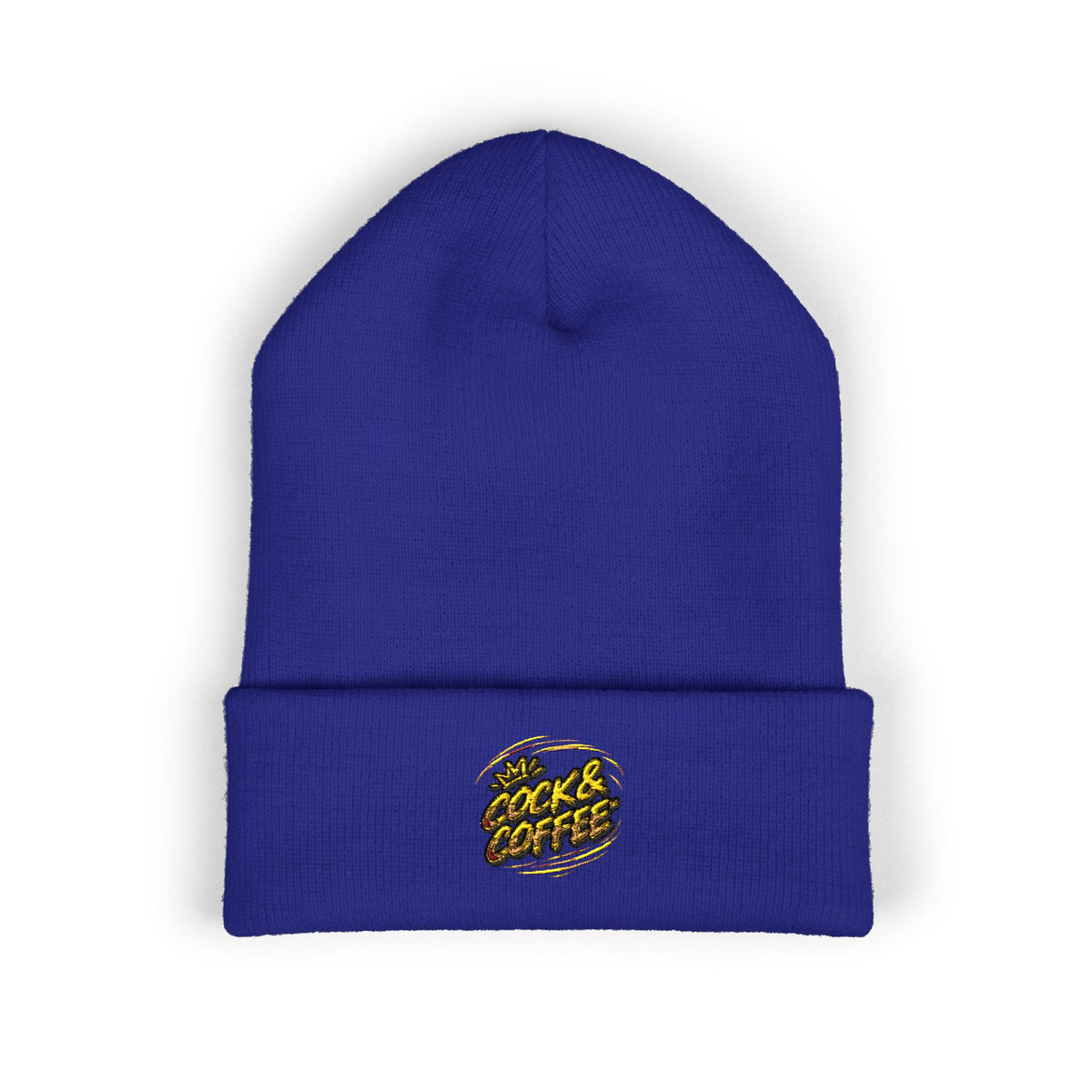 Embroidered "Stay Gold" Cuffed Beanie — Cozy Winter Hat