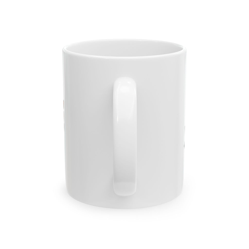 Work & Coffee Rooster Ceramic Mug
