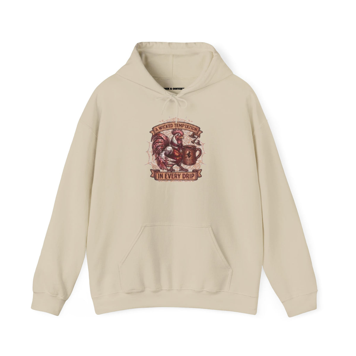 Hoodie for the Wicked — "who loves Every Drip" Barista Coffee Sweatshirt