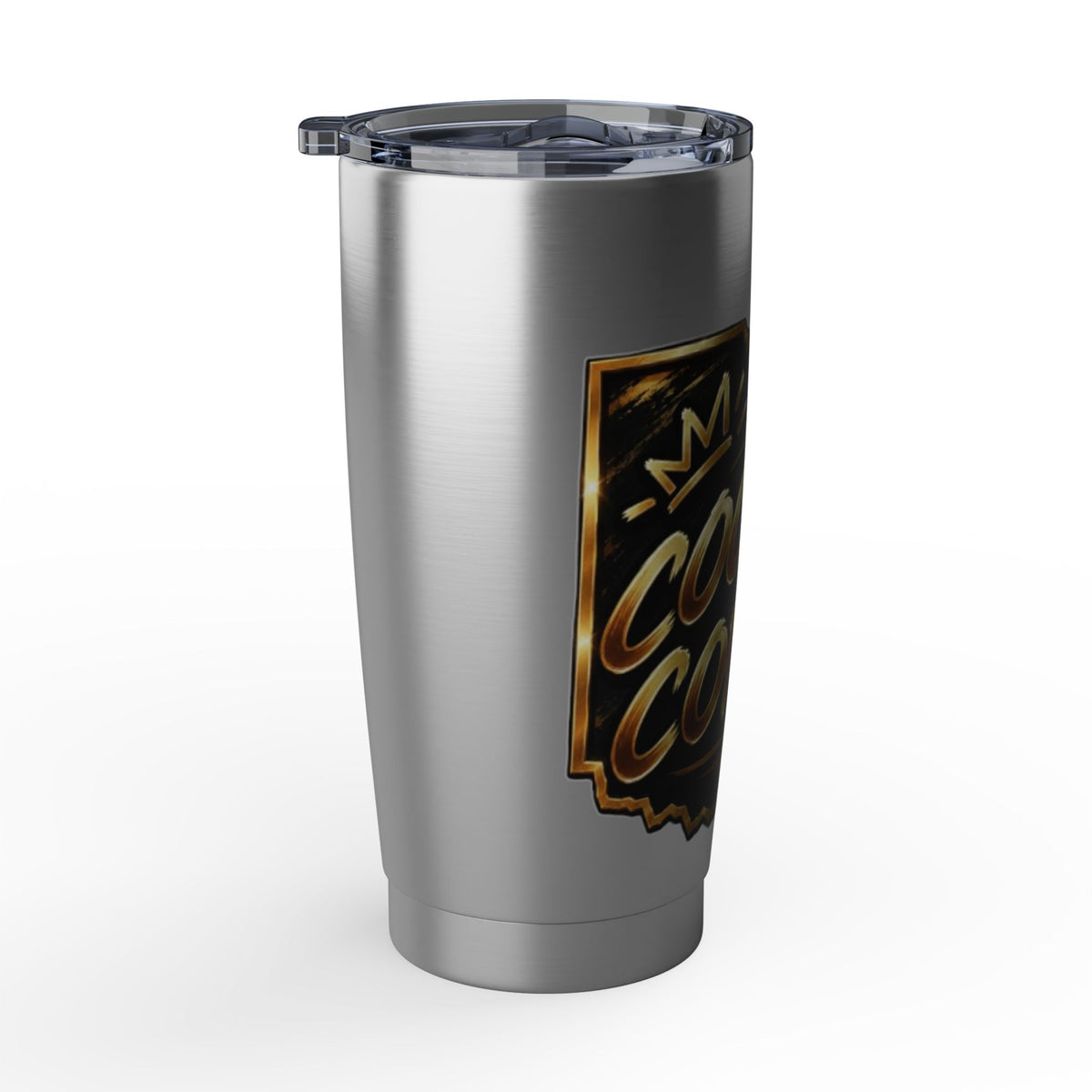 Cock & Coffee Stainless Steel 20oz Tumbler — Travel Mug for Morning Coffee Lovers
