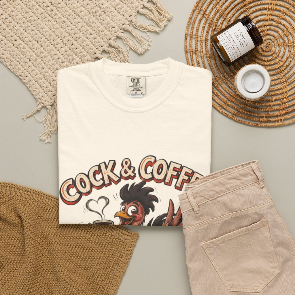 "Do you want cream or no cream"-Garment dyed Tee